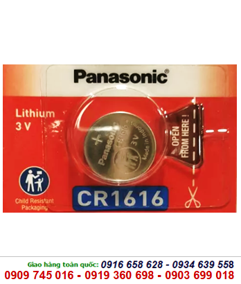 Panasonic CR1616; Pin 3v lithium Panasonic CR1616 